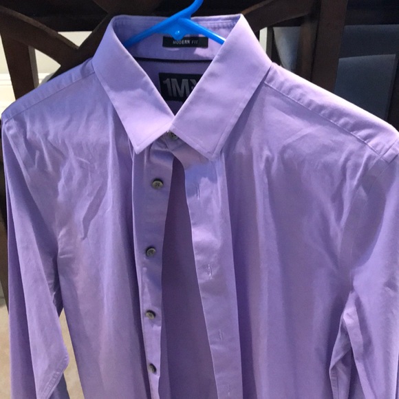 Express 1MX Dress Shirt, Modern Fit - Medium - Picture 1 of 3